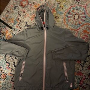 Hunter Stratus shell hooded packable jacket